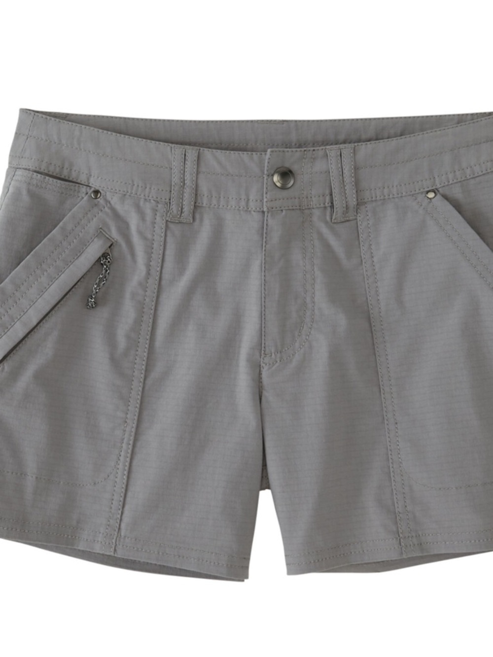 Title Nine Light Gray Utility Cargo Shorts